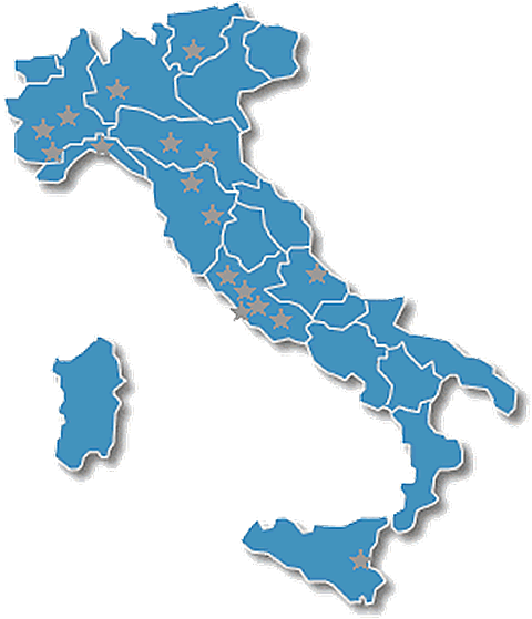 Mappa immagine dei siti istituzionali in Italia con studi e dichiarazioni di usabilit e accessibilit